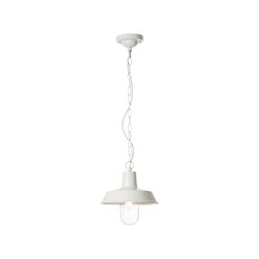 Brilliant Kilkenny - buiten hanglamp - Ø 26 x 82 cm - IP44 - lichtgrijs