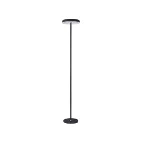 Nova Luce Viti - staanlamp - 170 cm - 18W LED incl. - zand zwart (stockopruiming!)