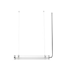 Faro Scuba - hanglamp - 60 x 7 cm - 20W LED incl. - IP66 - chroom