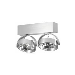 Artdelight Dutchess - opbouwspot 2L - 25 x 6 x 18,9 cm - aluminium