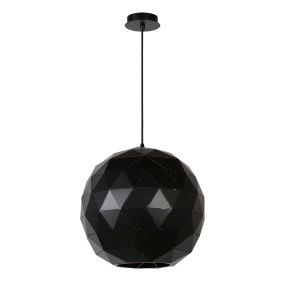 Lucide Otona - hanglamp -  Ø 40 x 170 cm - zwart