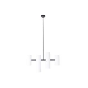 Maxlight Laxer - hanglamp - 80 x 145 cm - zwart en wit