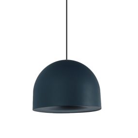 VK Lighting Koula - hanglamp - Ø 50 x 175 cm - blauw