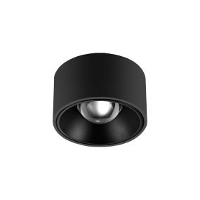 VK Lighting Orofi - opbouwspot - Ø 8 x 4,5 cm - 15W LED incl. - IP54 - zwart