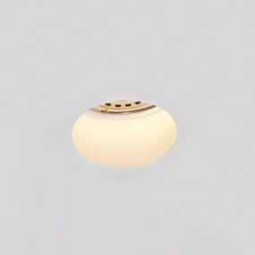 VK  Lighting Gypsum - inbouwspot - 8 x 5,5 x 8 cm - wit